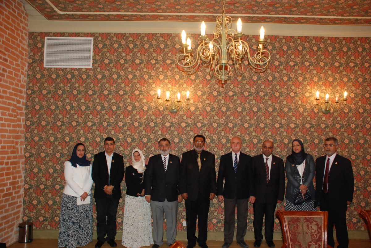 Delegacja Osmańskich senatorów z Burmistrzem Miasta i Gminy Ryn