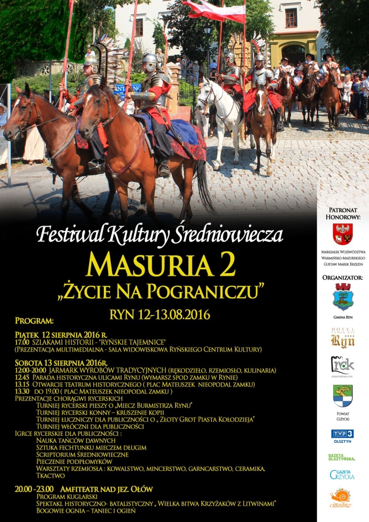 Festiwal Kultury Średniowiecza - Masuria 2 "Życie na pograniczu"